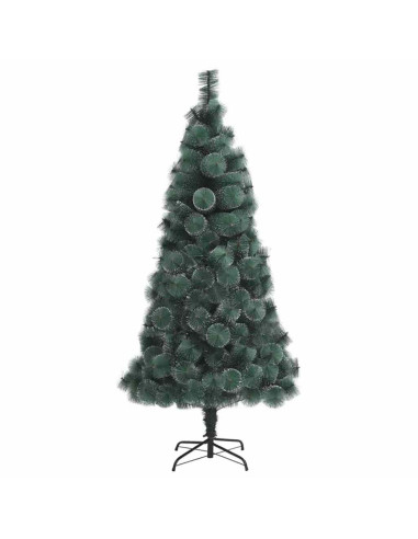 Albero di Natale artificiale preilluminato Verde 180 cm PET