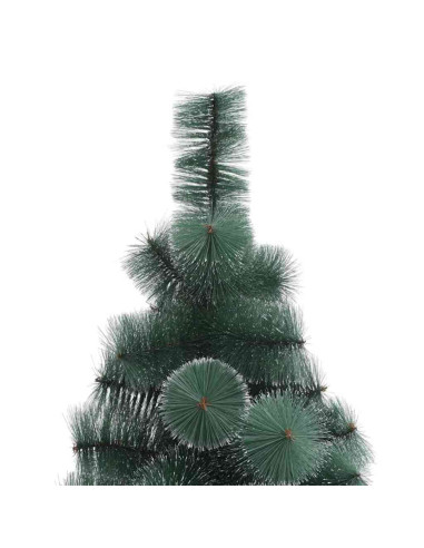 Albero di Natale artificiale preilluminato Verde 180 cm PET