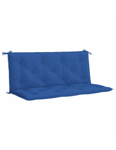 Cuscini per Panca 2 pz Blu 120x50x7 cm in Tessuto Oxford 2
