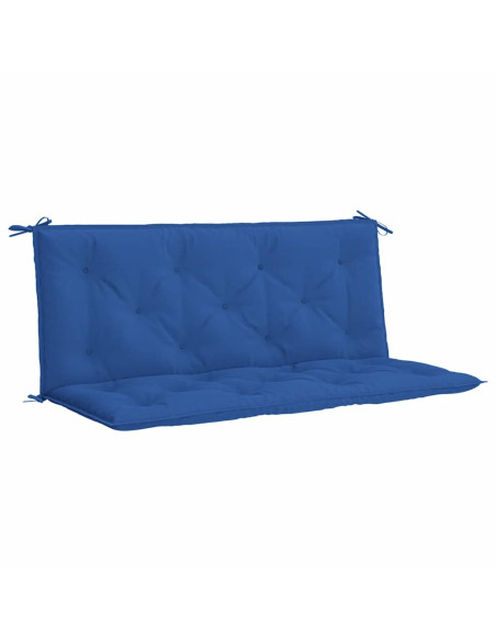 Cuscini per Panca 2 pz Blu 120x50x7 cm in Tessuto Oxford