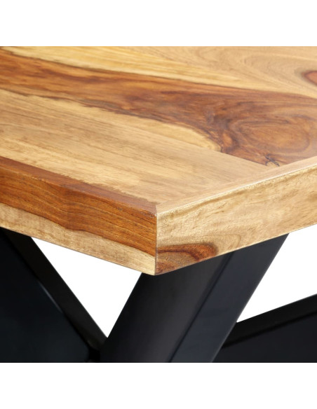 Tavolo da Pranzo 180x90x75cm in Legno Massello di Acacia