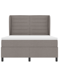 Letto a molle con materasso Talpa 140 x 200 cm Tessuto 2