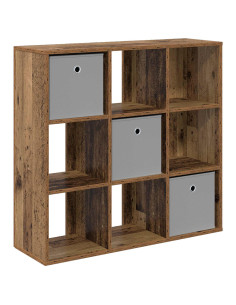 Credenza con cassetto Legno vecchio 88,5 x 29 x 84,5 cm 2