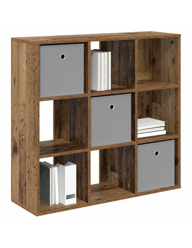 Credenza con cassetto Legno vecchio 88,5 x 29 x 84,5 cm