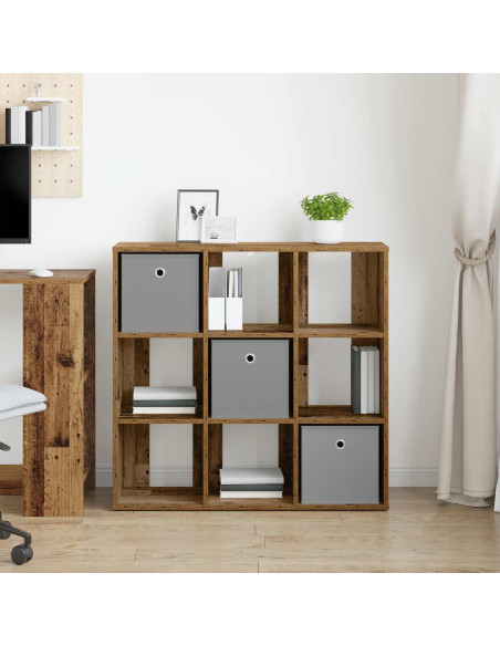 Credenza con cassetto Legno vecchio 88,5 x 29 x 84,5 cm