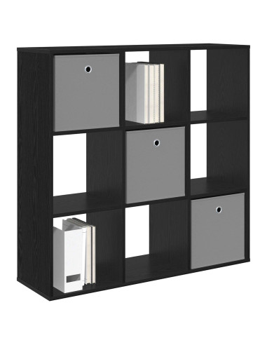 Credenza con cassetto Rovere Nero 102 x 31 x 99,5 cm