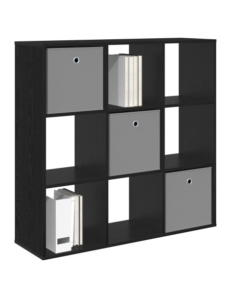 Credenza con cassetto Rovere Nero 102 x 31 x 99,5 cm