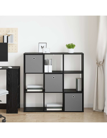 Credenza con cassetto Rovere Nero 102 x 31 x 99,5 cm