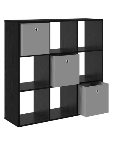 Credenza con cassetto Rovere Nero 102 x 31 x 99,5 cm