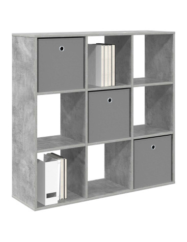 Credenza con cassetto Grigio cemento 102 x 31 x 99,5 cm
