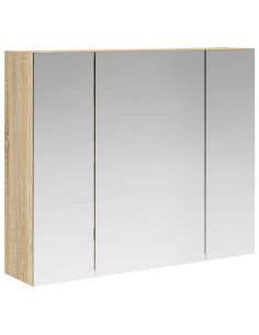 Mobiletto per specchio da bagno Rovere Sonoma 60 x 14,5 x 50 cm 2