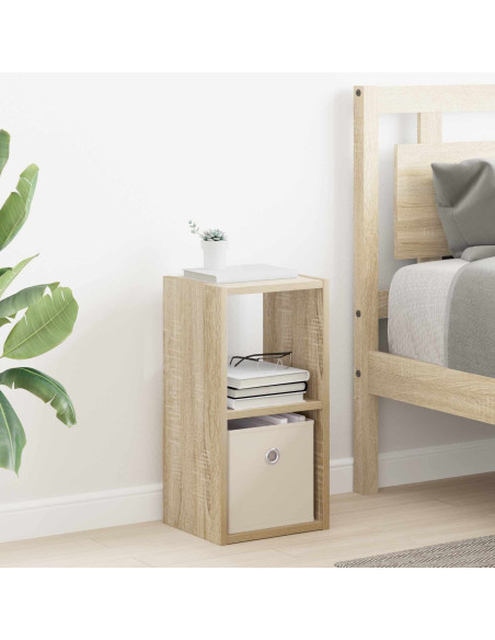 Comodino con cassetto 2 pcs Rovere Sonoma 25,5 x 22 x 49,5 cm