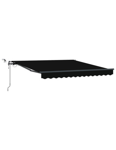 Tessuto per Tenda con Nero 300 x 250 cm Poliestere