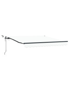 Tessuto per Tenda con Bianco 300 x 250 cm Poliestere 2
