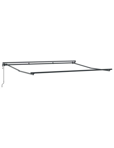 Tessuto per Tenda arancione e marrone 350 x 250 cm Poliestere
