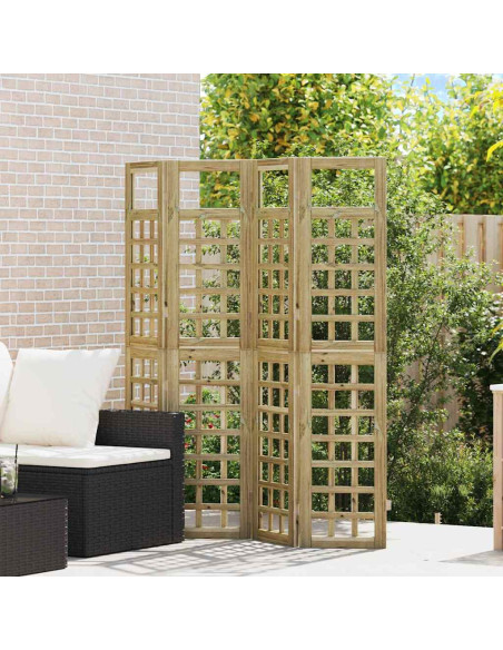 Schermo per Privacy Marrone miele 160 x 180 cm