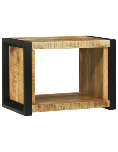 Cubetto da Parete Marrone Legno di mango massello