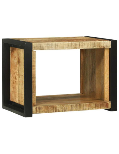 Cubetto da Parete Marrone Legno di mango massello