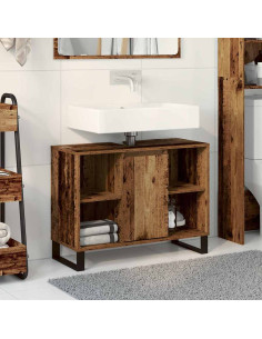 Mobile da Bagno Legno vecchio 80 x 33 x 60 cm Legno multistrato