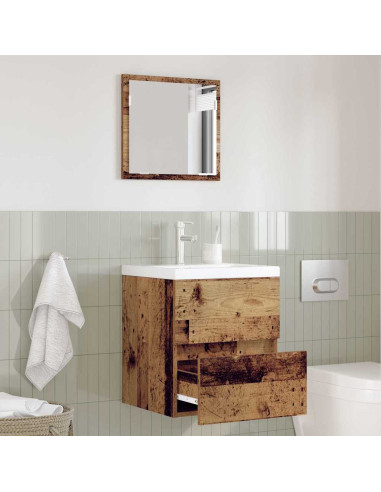 Mobile da Bagno con cassetto Legno vecchio 41 x 38,5 x 45 cm