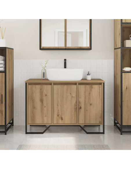 Mobiletto per Lavabo Altro Rovere artigianale 91 x 35 x 60 cm