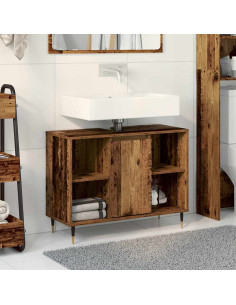 Mobile da Bagno Legno vecchio 80 x 33 x 60 cm Legno multistrato