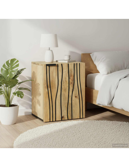 Armadio per Lavabo da Bagno con porta Marrone 38 x 33,5 x 48 cm