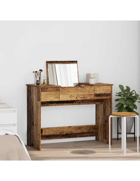 Tavolo per Cosmetici Legno vecchio 100 x 45 x 76 cm
