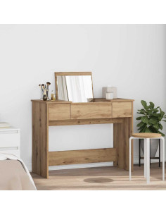 Tavolo per Cosmetici Rovere artigianale 100 x 45 x 76 cm