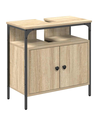 Mobile da Bagno Beige 60 x 30 x 60 cm Legno multistrato
