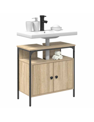 Mobile da Bagno Beige 60 x 30 x 60 cm Legno multistrato