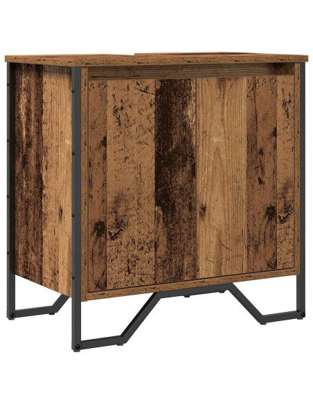Armadio per Lavabo da Bagno Legno vecchio 60 x 35 x 60 cm