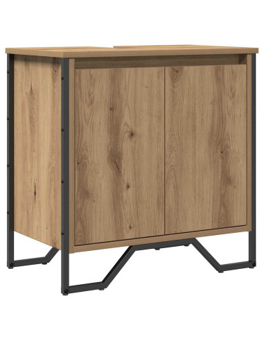 Armadio per Lavabo da Bagno Rovere artigianale 60 x 35 x 60 cm
