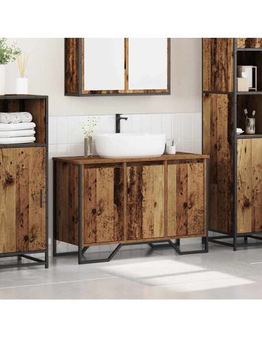 Mobiletto per Lavabo Altro Legno vecchio 91 x 35 x 60 cm
