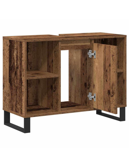 Mobile da Bagno Legno vecchio 80 x 33 x 60 cm Legno multistrato