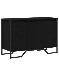 Mobiletto per Lavabo Altro Rovere Nero 91 x 35 x 60 cm 2