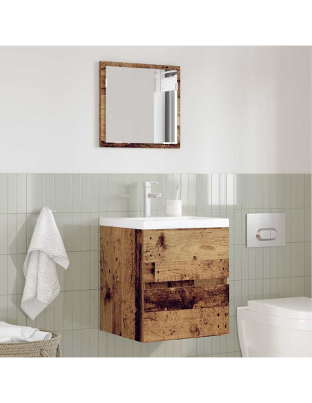 Mobile da Bagno con cassetto Legno vecchio 41 x 38,5 x 45 cm