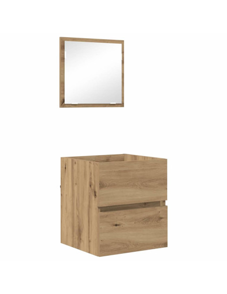 Mobile da Bagno Rovere artigianale 41 x 38,5 x 45 cm