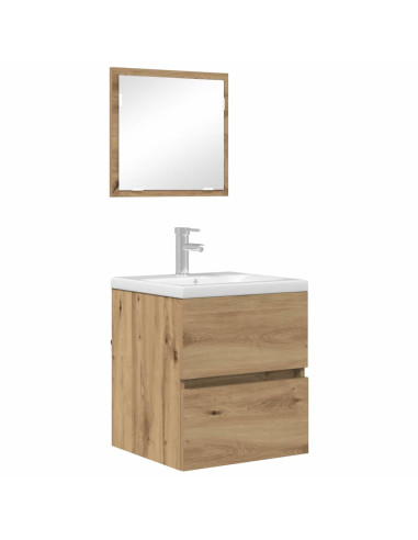 Mobile da Bagno Rovere artigianale 41 x 38,5 x 45 cm