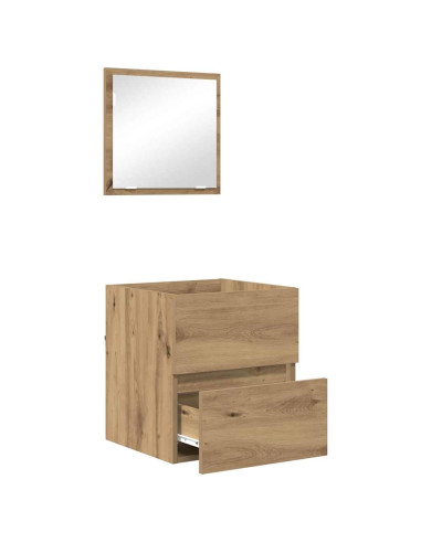 Mobile da Bagno Rovere artigianale 41 x 38,5 x 45 cm