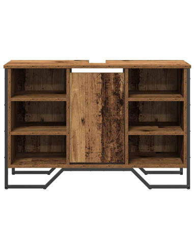 Armadio per Lavabo da Bagno Legno vecchio 91 x 35 x 60 cm
