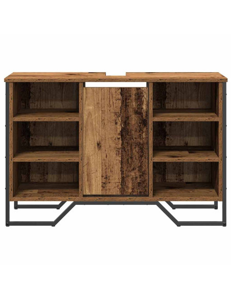 Armadio per Lavabo da Bagno Legno vecchio 91 x 35 x 60 cm