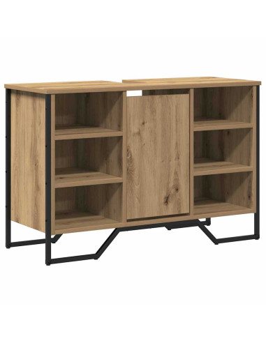 Armadio per Lavabo da Bagno Rovere artigianale 91 x 35 x 60 cm