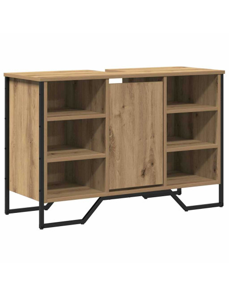 Armadio per Lavabo da Bagno Rovere artigianale 91 x 35 x 60 cm