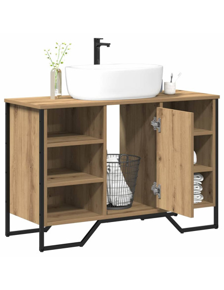 Armadio per Lavabo da Bagno Rovere artigianale 91 x 35 x 60 cm