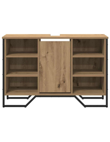 Armadio per Lavabo da Bagno Rovere artigianale 91 x 35 x 60 cm