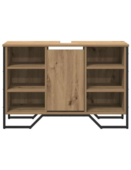Armadio per Lavabo da Bagno Rovere artigianale 91 x 35 x 60 cm