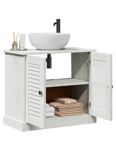 Armadio sottolavello con porta VIGO Bianco e Bianco Antico