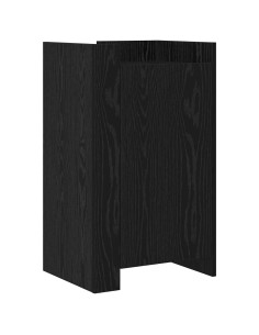 Credenza Rovere Nero 45 x 35 x 75 cm 2