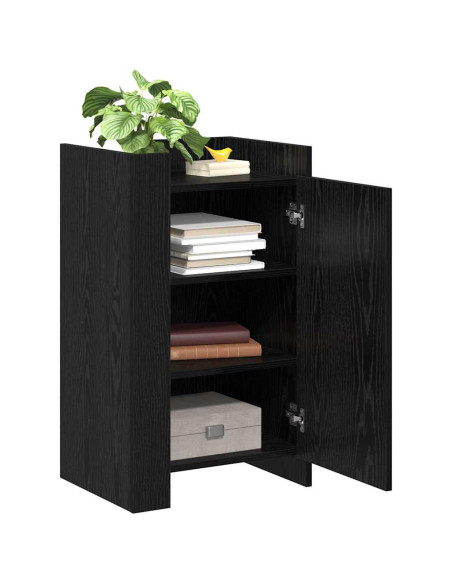 Credenza Rovere Nero 45 x 35 x 75 cm